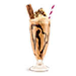 Peanut Lion Bar Milkshake 
