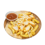 Spicy Chicken, Chips & Cheese 
